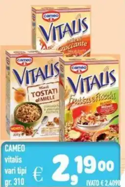 Del Prete Distribuzioni CAMEO vitalis offerta