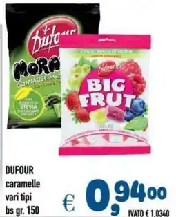 Del Prete Distribuzioni DUFOUR caramelle offerta