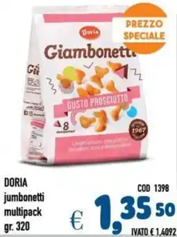 Del Prete Distribuzioni DORIA jumbonetti multipack offerta
