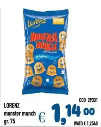 Del Prete Distribuzioni LORENZ monster munch offerta