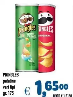 Del Prete Distribuzioni PRINGLES patatine offerta