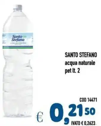 Del Prete Distribuzioni SANTO STEFANO acqua naturale pet offerta