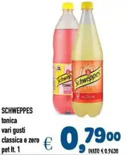 Del Prete Distribuzioni SCHWEPPES tonica classica e zero offerta