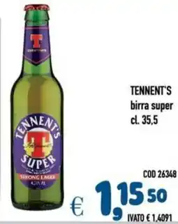 Del Prete Distribuzioni TENNENT'S birra super offerta