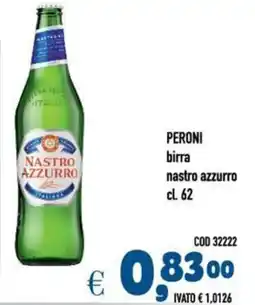 Del Prete Distribuzioni PERONI birra nastro azzurro offerta