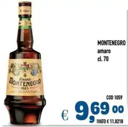 Del Prete Distribuzioni MONTENEGRO amaro offerta