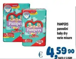Del Prete Distribuzioni PAMPERS pannolini baby dry offerta