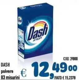 Del Prete Distribuzioni DASH polvere 83 misurini offerta