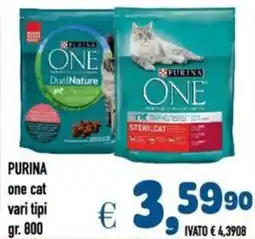 Del Prete Distribuzioni PURINA one cat offerta