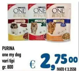 Del Prete Distribuzioni PURINA one my dog offerta