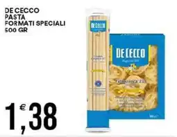 Vantaggio Cash&Carry De cecco pasta formati speciali offerta