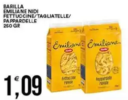 Vantaggio Cash&Carry Barilla emiliane nidi fettuccine/tagliatelle/ pappardelle offerta