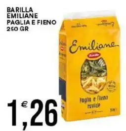 Vantaggio Cash&Carry Barilla emiliane paglia e fieno offerta