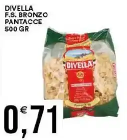 Vantaggio Cash&Carry Divella f.s. bronzo pantacce offerta