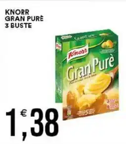 Vantaggio Cash&Carry Knorr gran pure 3 buste offerta