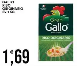 Vantaggio Cash&Carry Gallo riso originario sv offerta