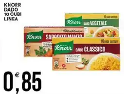 Vantaggio Cash&Carry Knorr dado 10 cubi linea offerta