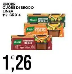 Vantaggio Cash&Carry Knorr cuore di brodo linea offerta