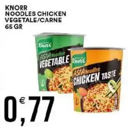 Vantaggio Cash&Carry Knorr noodles chicken vegetale/carne offerta
