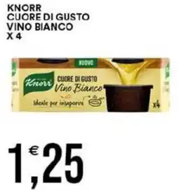 Vantaggio Cash&Carry Knorr cuore di gusto vino bianco x4 offerta