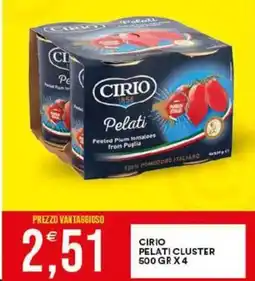 Vantaggio Cash&Carry Cirio pelati cluster offerta