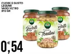 Vantaggio Cash&Carry Cuore e gusto legumi vaso vetro offerta