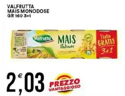 Vantaggio Cash&Carry Valfrutta mais monodose offerta