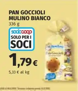 Coop Pan Goccioli Mulino Bianco offerta