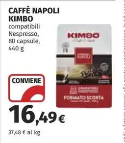 Coop CAFFÈ NAPOLI KIMBO offerta