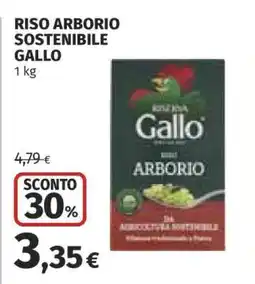 Coop RISO ARBORIO SOSTENIBILE GALLO offerta