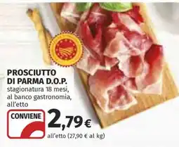 Coop Prosciutto di Parma D.O.P offerta
