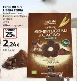 Coop FROLLINI BIO LIBERA TERRA offerta