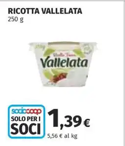Coop Ricotta Vallelata offerta