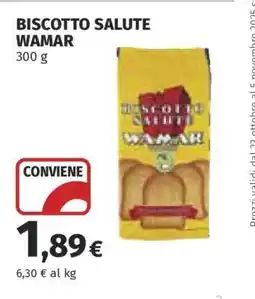 Coop Biscotto Salute Wamar offerta