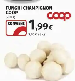 Coop FUNGHI CHAMPIGNON COOP offerta