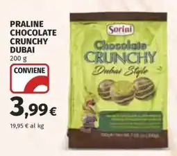Coop PRALINE CHOCOLATE CRUNCHY DUBAI offerta