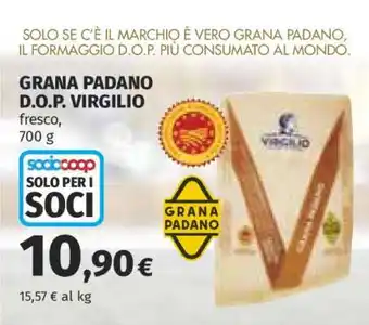 Coop Grana Padano D.O.P. Virgilio offerta