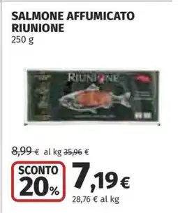 Coop Salmone Affumicato Riunione offerta