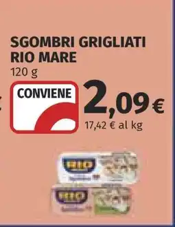 Coop Sgombri Grigliati Rio Mare offerta