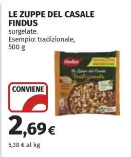 Coop LE ZUPPE DEL CASALE FINDUS offerta