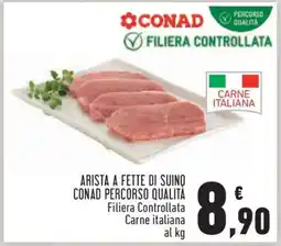 Conad Arista a fette di suino Conad Percorso Qualità offerta