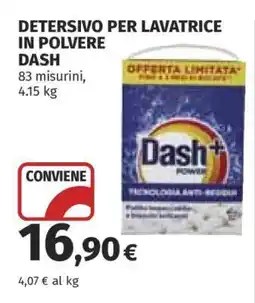 Coop Detersivo per lavatrice in polvere Dash offerta