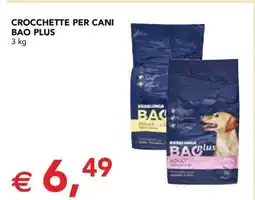 Esselunga CROCCHETTE PER CANI BAO PLUS offerta