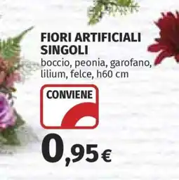 Coop FIORI ARTIFICIALI SINGOLI offerta