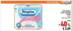Conad CARTA IGIENICA EXTRA SENSATION REGINA offerta