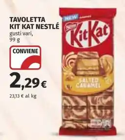 Coop TAVOLETTA KIT KAT NESTLÉ offerta