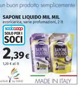Coop SAPONE LIQUIDO MIL MIL offerta