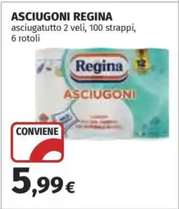 Coop Asciugoni Regina offerta