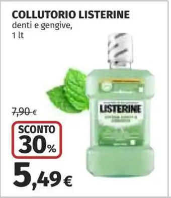 Coop Collutorio Listerine offerta