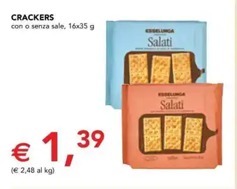 Esselunga CRACKERS offerta